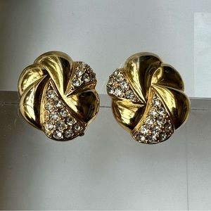 VTG Givenchy Clip On Earrings